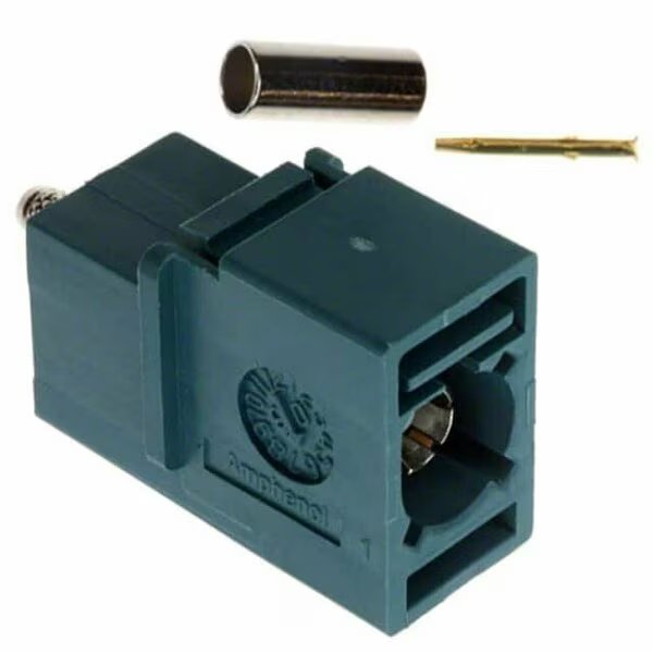 Rf Connectors / Coaxial Connectors Jack Rg-174,188,316 Fakra, Rf, Mfr#: 2FA1-NZSJ-C01-6